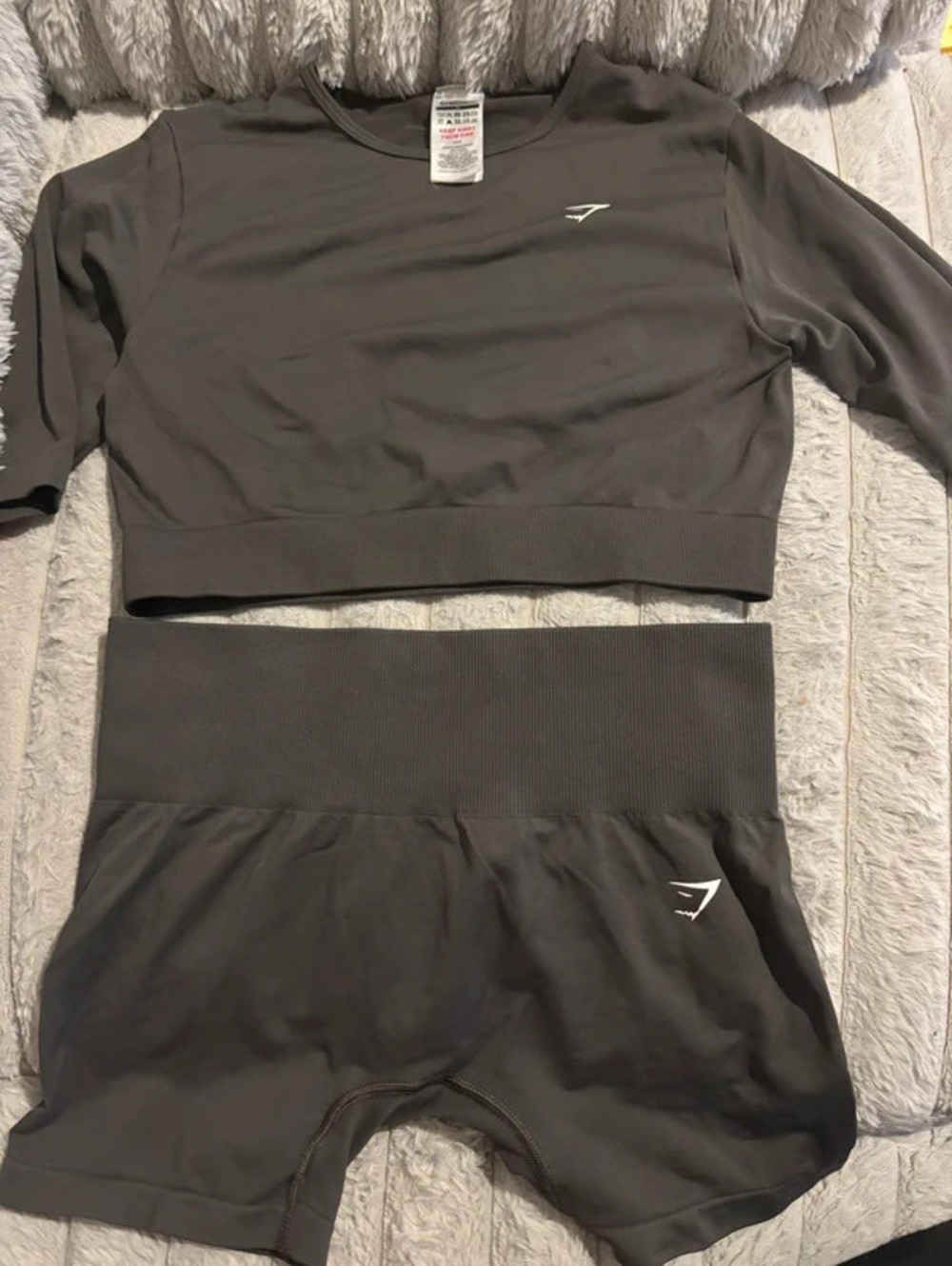 Gymshark Vital Seamless 2.0 Matching Set Crop Top & Shorts